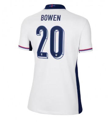 England Jarrod Bowen #20 Hjemmebanetrøje Dame EM 2024 Kort ærmer